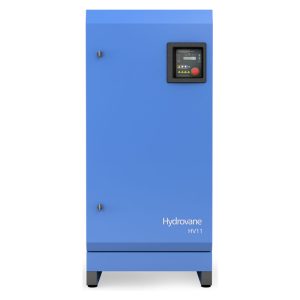 Hydrovane HV22-RS rotary vane industrial air compressor with digital control panel