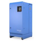 Hydrovane HV22-RS roterende vleugelcompressor voor industriële toepassingen met digitaal besturingspaneel