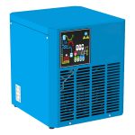 SCC blauwe roterende schroefluchtdroger met digitale bediening. cd12